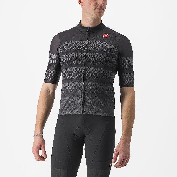 Foto van Castelli Livelli korte mouw fietsshirt zwart heren