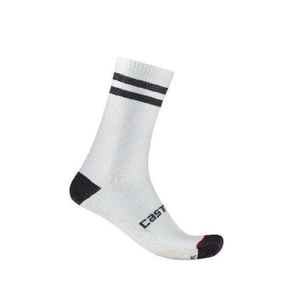 Foto van Castelli Originale 18 sock wit/zwart unisex XXL
