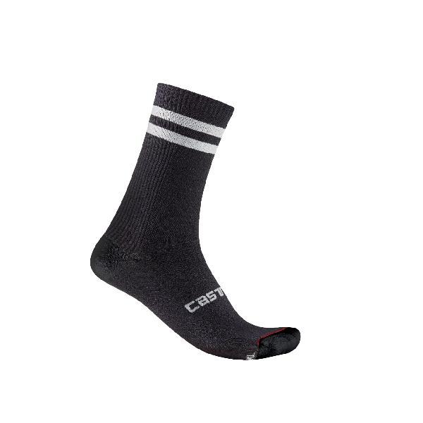 Foto van Castelli Originale 18 sock zwart/wit unisex L/XL