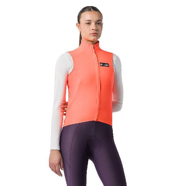 Foto van Castelli Perfetto 2 fietsvest mouwloos brilliant pink dames