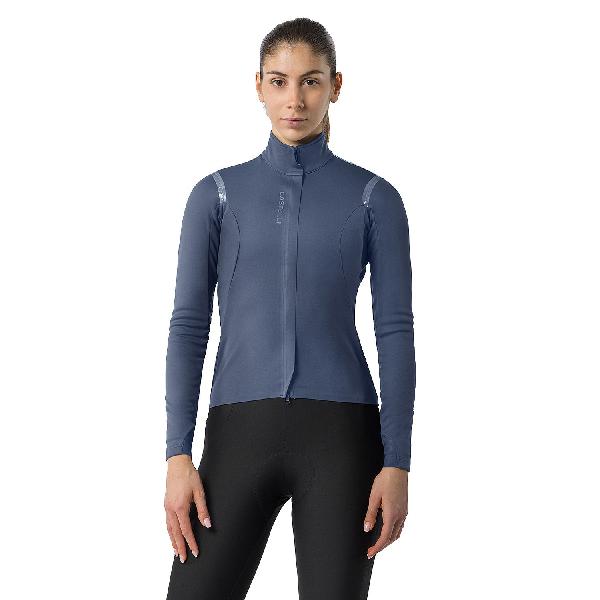 Foto van Castelli Perfetto 4 fietsjack twilight blue dames