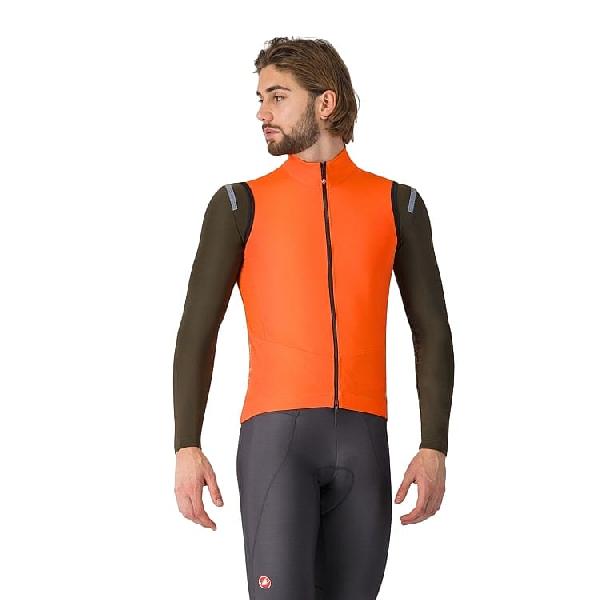 Foto van Castelli Perfetto Air Vest mouwloos brilliant orange heren