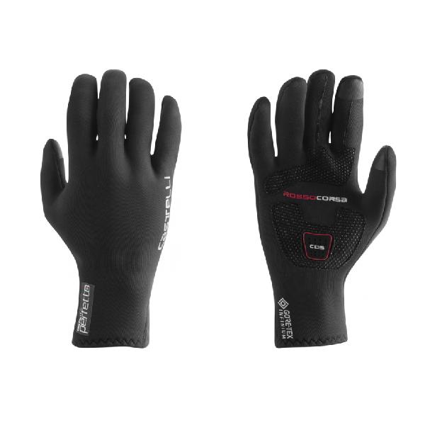Foto van Castelli Perfetto Max fietshandschoenen zwart S