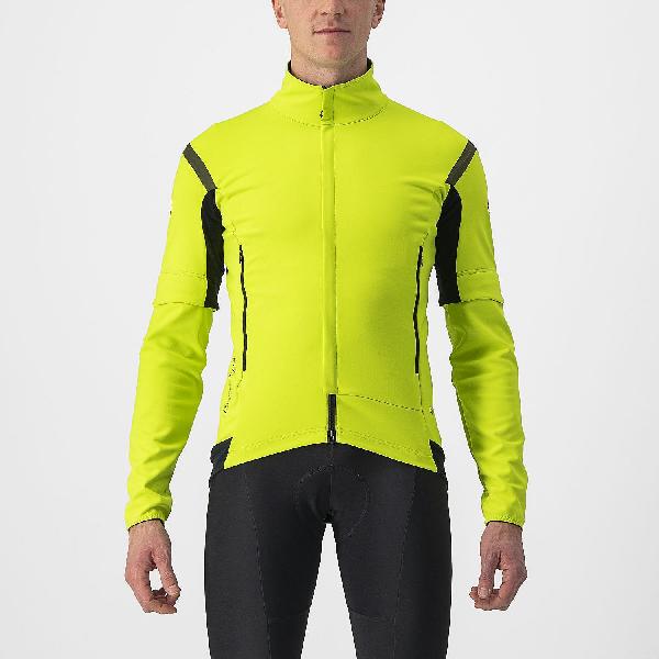 Foto van Castelli Perfetto RoS 2 Convertible jacket geel/groen heren