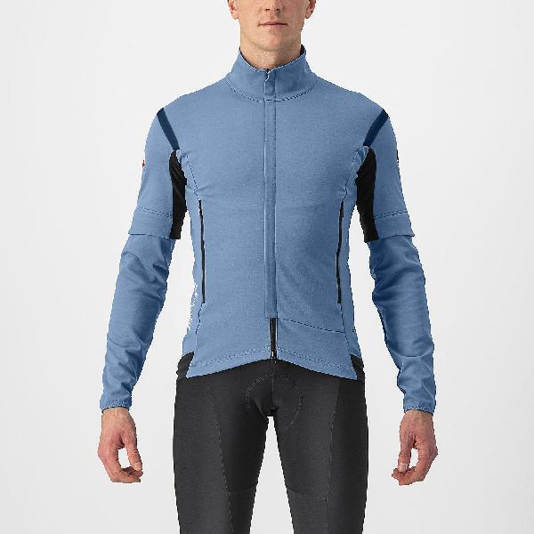 Foto van Castelli Perfetto RoS 2 Convertible jacket lichtblauw heren