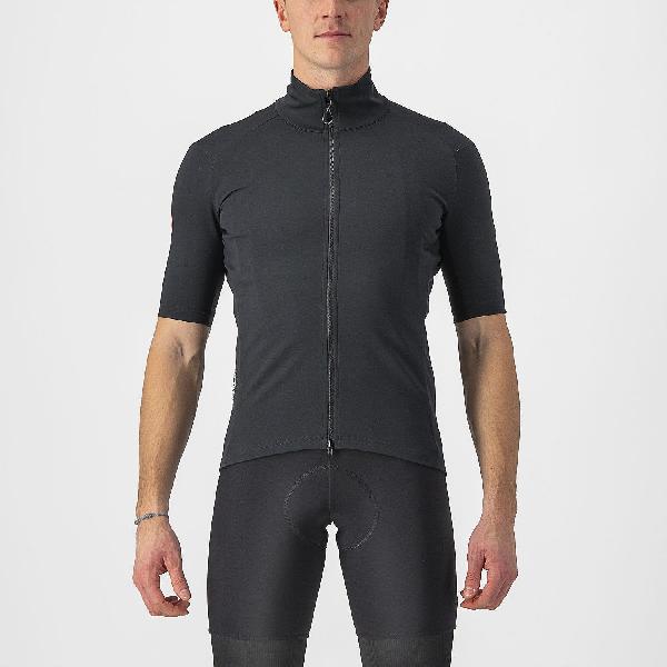 Foto van Castelli Perfetto RoS 2 Wind korte mouw fietsshirt zwart heren