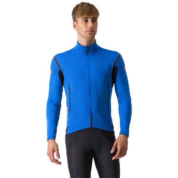Foto van Castelli Perfetto RoS 2 lange mouw fietsjack azzurro italia/silver reflex heren L