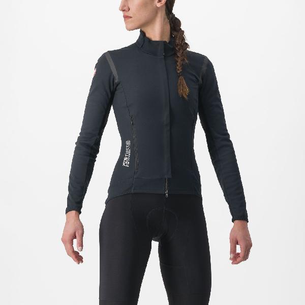 Foto van Castelli Perfetto RoS 2 lange mouw fietsjack light black dames L