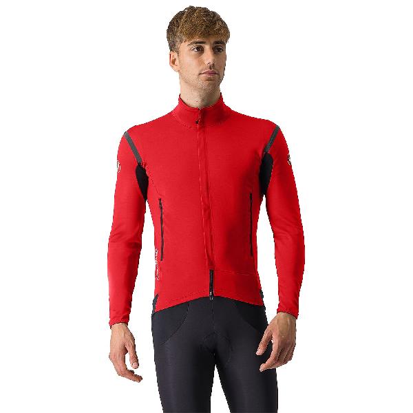 Foto van Castelli Perfetto RoS 2 lange mouw fietsjack rich red/black reflex heren