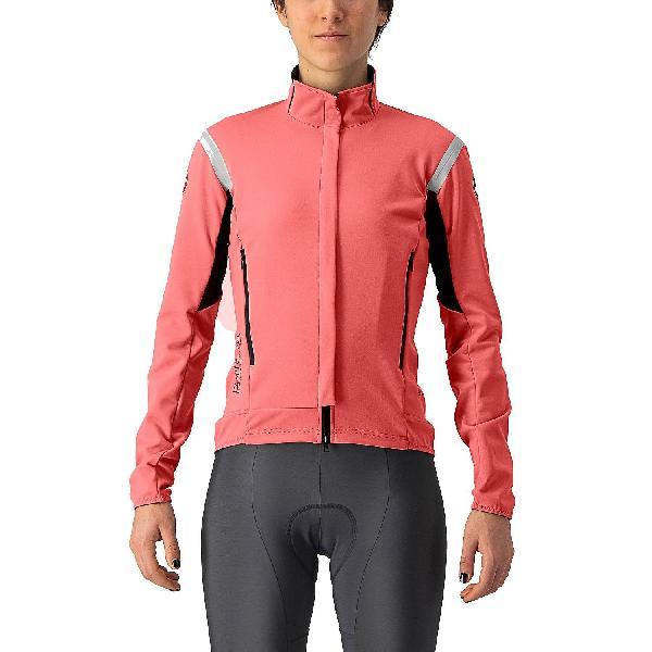 Foto van Castelli Perfetto RoS 2 lange mouw fietsjack roze dames