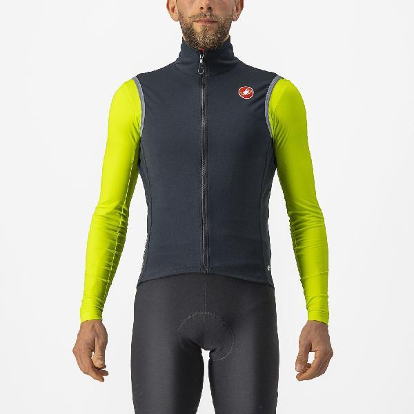 Foto van Castelli Perfetto RoS 2 mouwloos fietsvest zwart heren XXXL