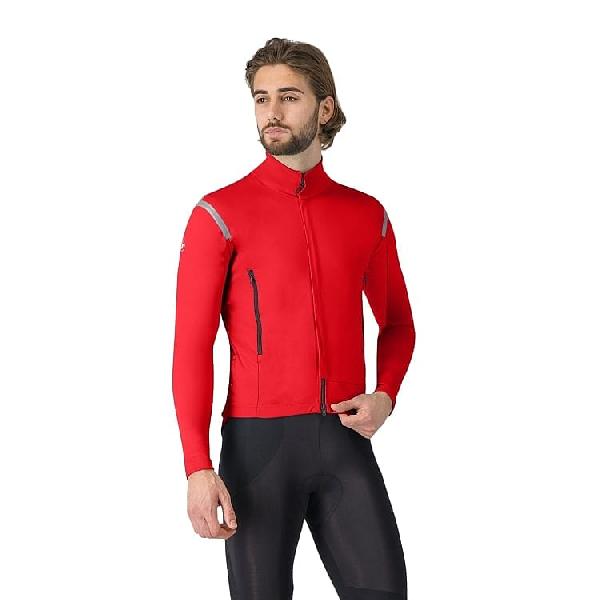Foto van Castelli Perfetto RoS 3 fietsjack light rich red heren