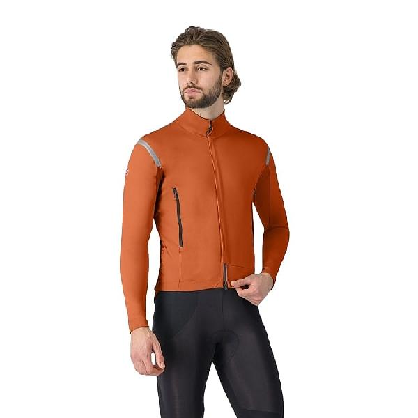 Foto van Castelli Perfetto RoS 3 fietsjack mocha/black heren