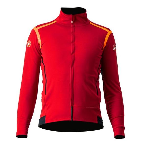 Foto van Castelli Perfetto RoS lange mouw fietsjack rood heren XXXL