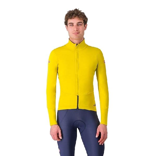 Foto van Castelli Perfetto air jacket lange mouw mango mojito heren