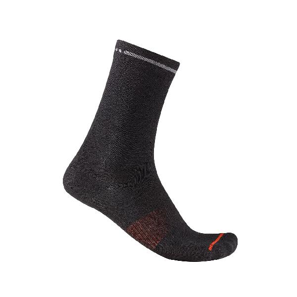 Foto van Castelli Premio evo 18 sock zwart unisex