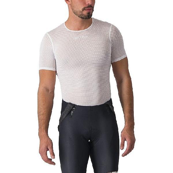 Foto van Castelli Pro mesh 2.0 korte mouw ondershirt wit heren