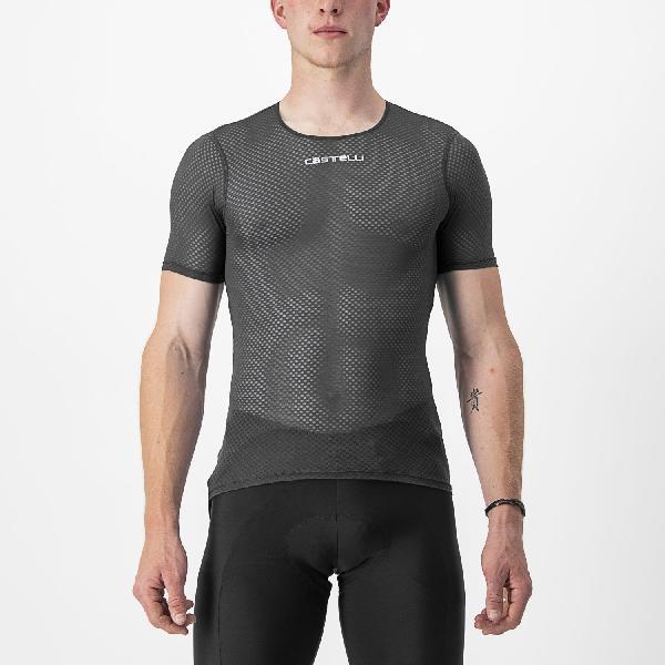 Foto van Castelli Pro mesh 2.0 korte mouw ondershirt zwart heren XXL