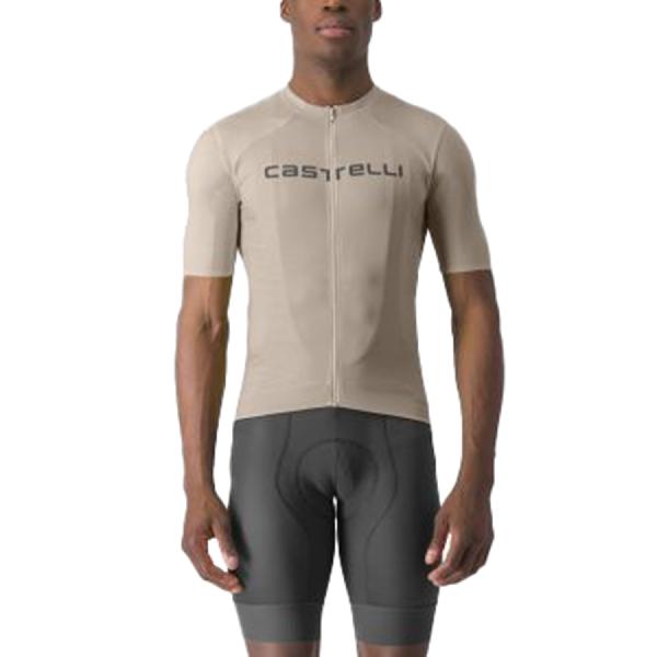 Foto van Castelli Prologo Lite fietsshirt korte mouw clay heren M