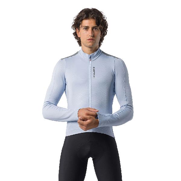 Foto van Castelli Puro 4.1 fietsshirt lange mouw steel fade heren