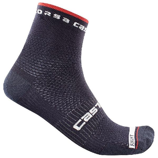 Foto van Castelli Rosso corsa 9 fietssokken blauw heren