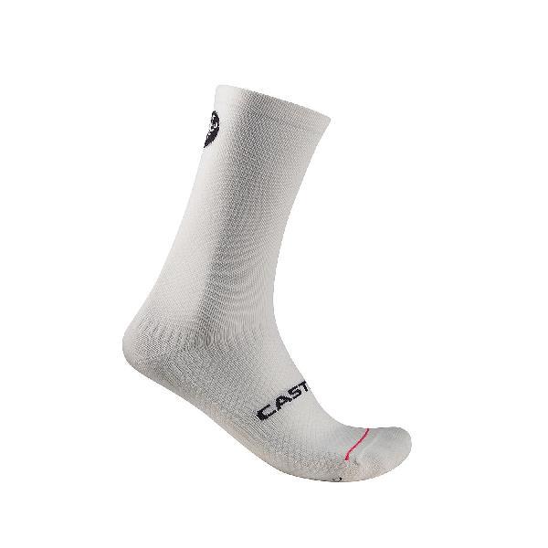 Foto van Castelli Scorpion Logo 20 Thermal fietssokken white unisex