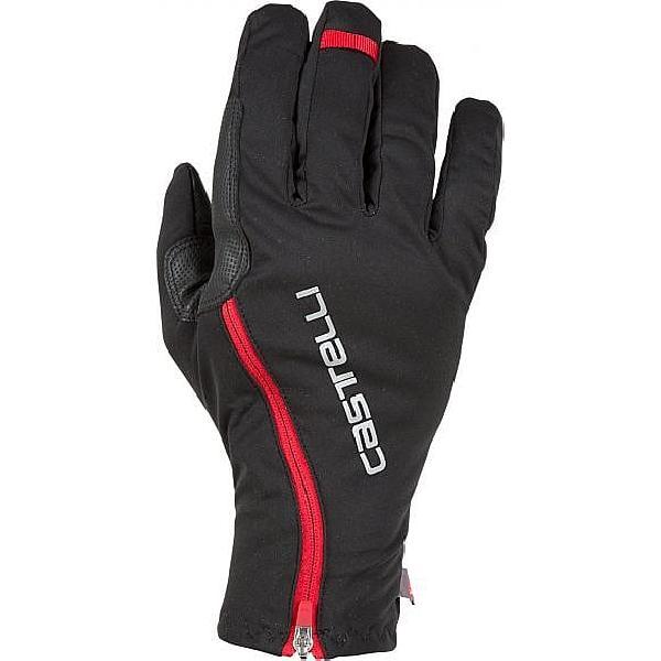 Foto van Castelli Spettacolo RoS glove fietshandschoenen zwart/rood heren
