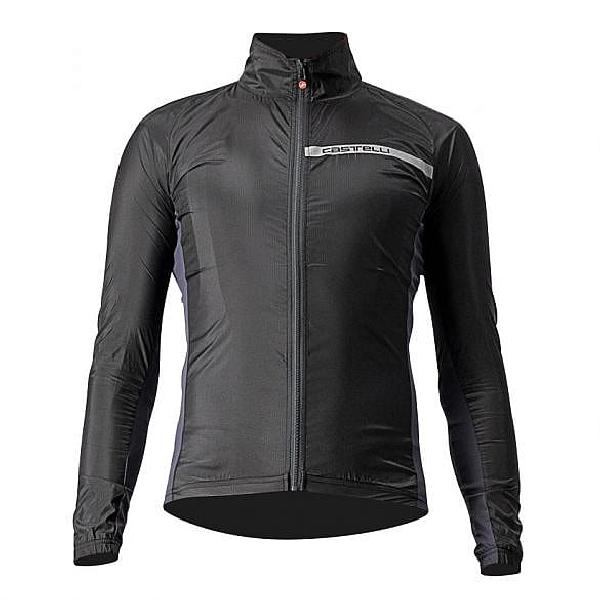 Foto van Castelli Squadra stretch fietsjack zwart heren