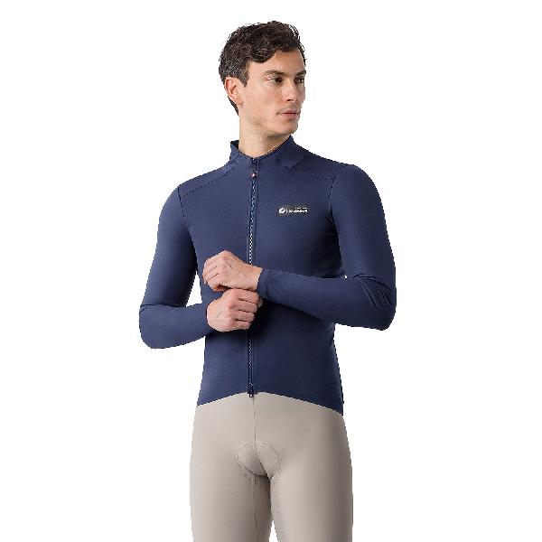 Foto van Castelli Sweetspot fietsjack belgian blue heren