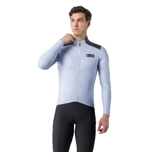 Foto van Castelli Sweetspot fietsjack steel fade/dark gray heren
