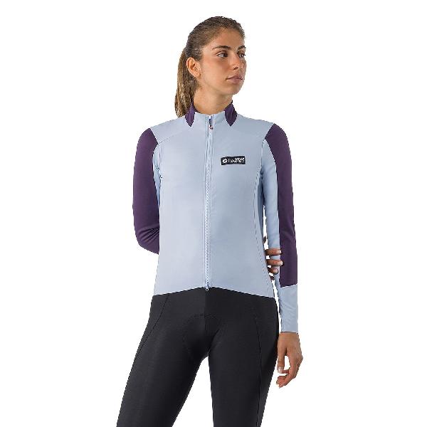 Foto van Castelli Sweetspot fietsjack steel fade/night shade dames
