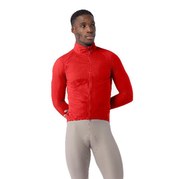 Foto van Castelli Transition Air fietsjack rich red heren