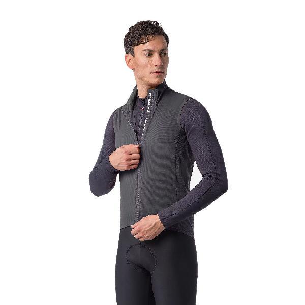 Foto van Castelli Transition Air fietsvest mouwloos smoky gray heren