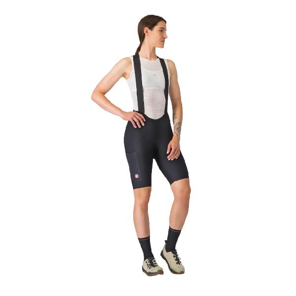 Foto van Castelli Unlimited Endurance W DT bibshort zwart dames L