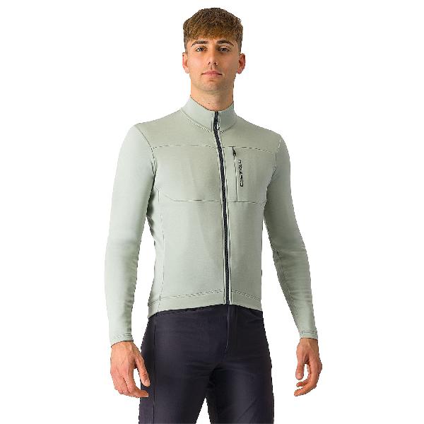 Foto van Castelli Unlimited trail 2 jersey defender green heren
