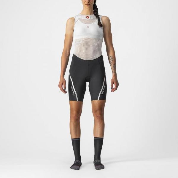 Foto van Castelli Velocissima 3 short zwart/wit dames S