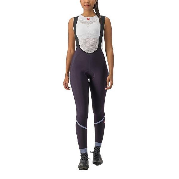 Foto van Castelli Velocissima DT fietsbroek lang dark night shade dames