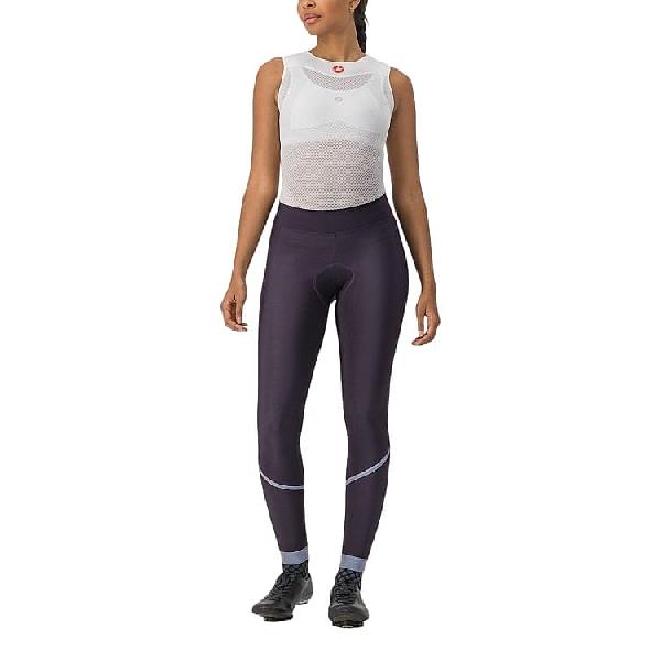 Foto van Castelli Velocissima Thermal fietsbroek lang dark night shade dames