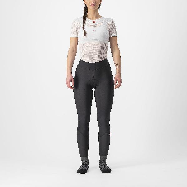 Foto van Castelli Velocissima Thermal fietsbroek lang zwart dames