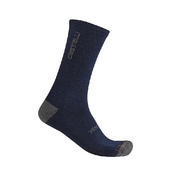 Foto van Castelli Venti soft merino sock belgian blue unisex