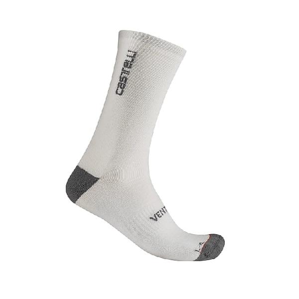 Foto van Castelli Venti soft merino sock wit unisex