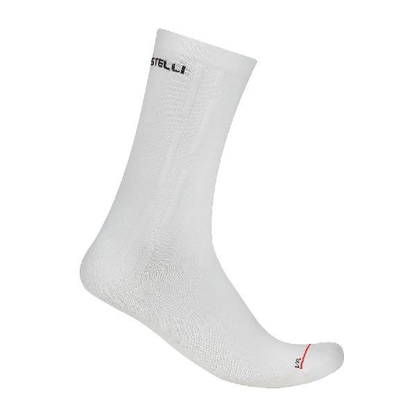Foto van Castelli aero race pro 20 sock white unisex