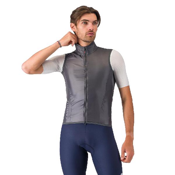 Foto van Castelli aria 2 vest dark gray heren