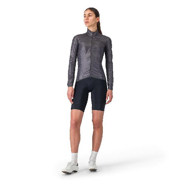 Foto van Castelli aria shell 2 w jacket dark gray dames