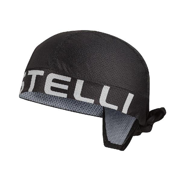 Foto van Castelli castelli bandana black/white unisex