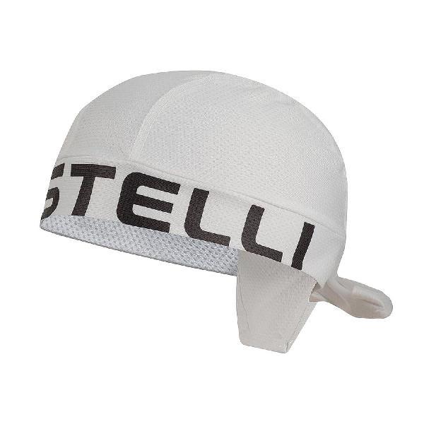 Foto van Castelli castelli bandana white/black unisex