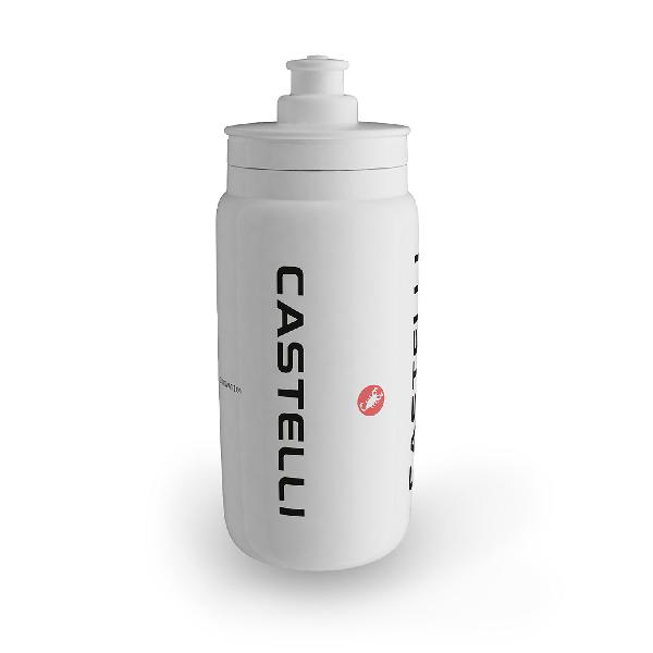 Foto van Castelli castelli logo water bottle white