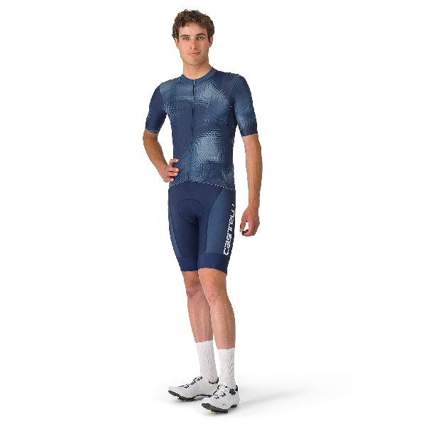 Foto van Castelli competizione 2 kit bibshort blauw heren L