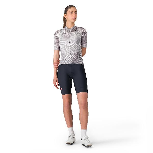 Foto van Castelli cosmic vortex jersey gray dames