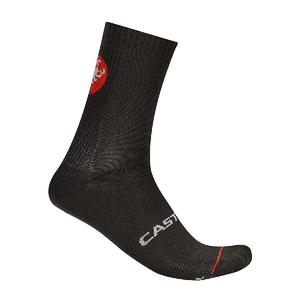 Foto van Castelli entrata 12 sock black unisex